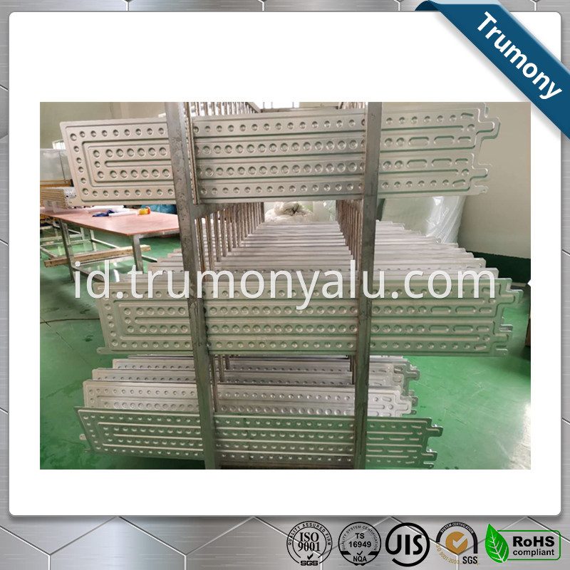 3003 Aluminum Brazed Water Cooling Panel